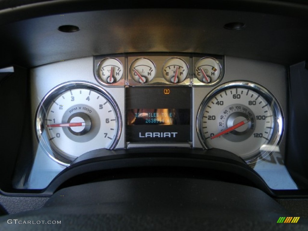 2010 F150 XLT SuperCrew 4x4 - Ingot Silver Metallic / Black photo #10