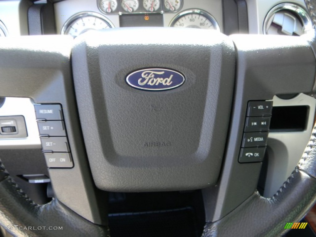 2010 F150 XLT SuperCrew 4x4 - Ingot Silver Metallic / Black photo #11