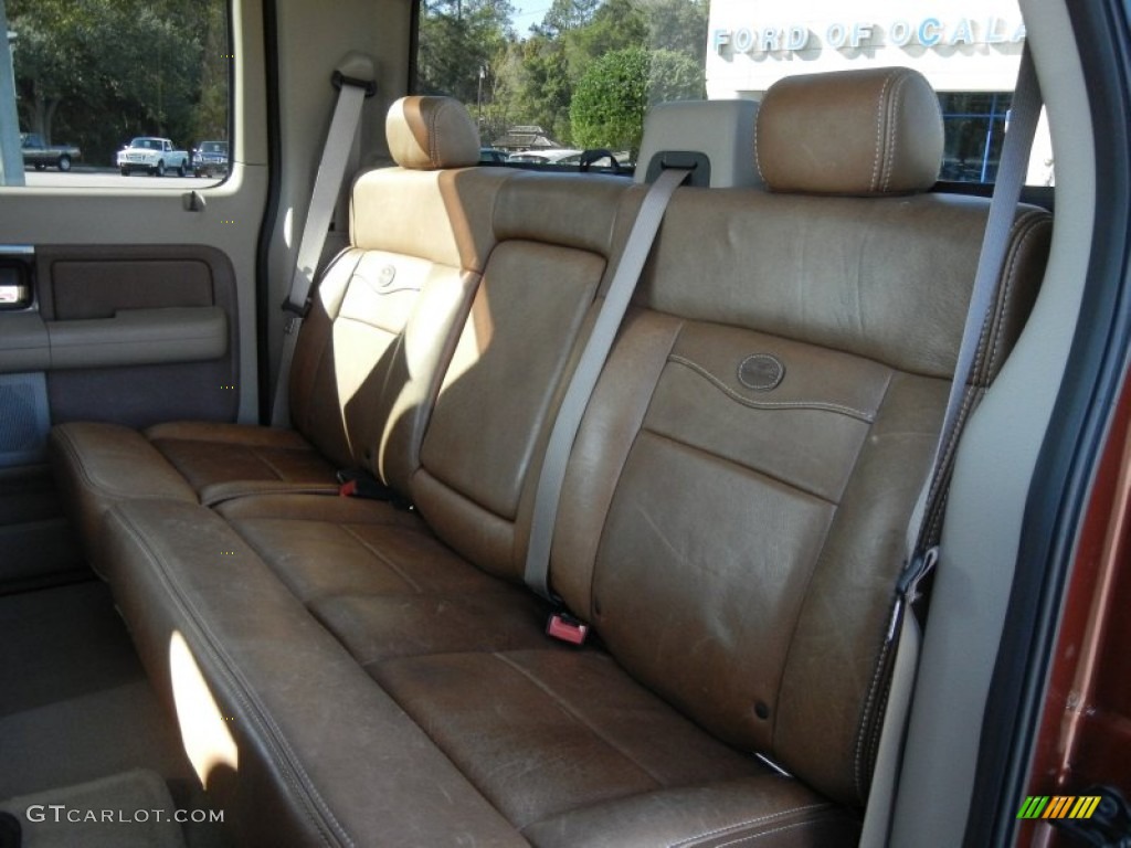 2006 F150 King Ranch SuperCrew 4x4 - Dark Copper Metallic / Castano Brown Leather photo #17