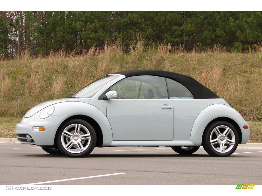Aquarius Blue 2004 Volkswagen New Beetle GLS 1.8T Convertible Exterior Photo #57330562