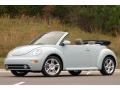 2004 Aquarius Blue Volkswagen New Beetle GLS 1.8T Convertible  photo #12