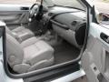 Gray 2004 Volkswagen New Beetle GLS 1.8T Convertible Interior Color
