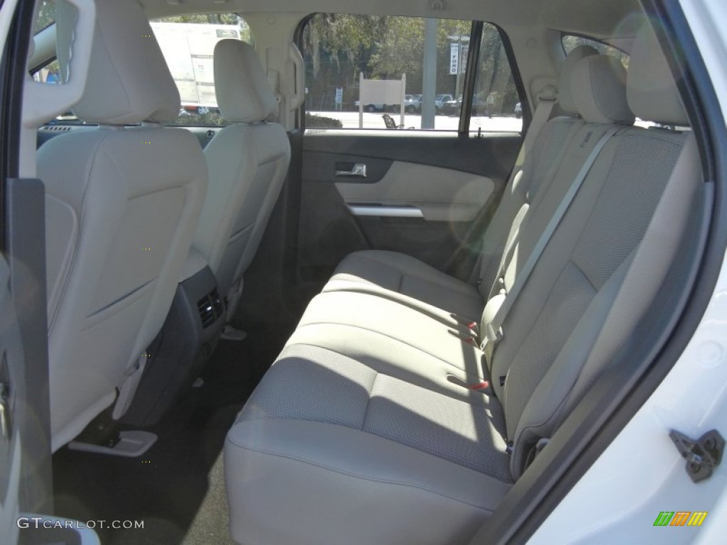 2012 Edge SEL - White Platinum Metallic Tri-Coat / Medium Light Stone photo #6