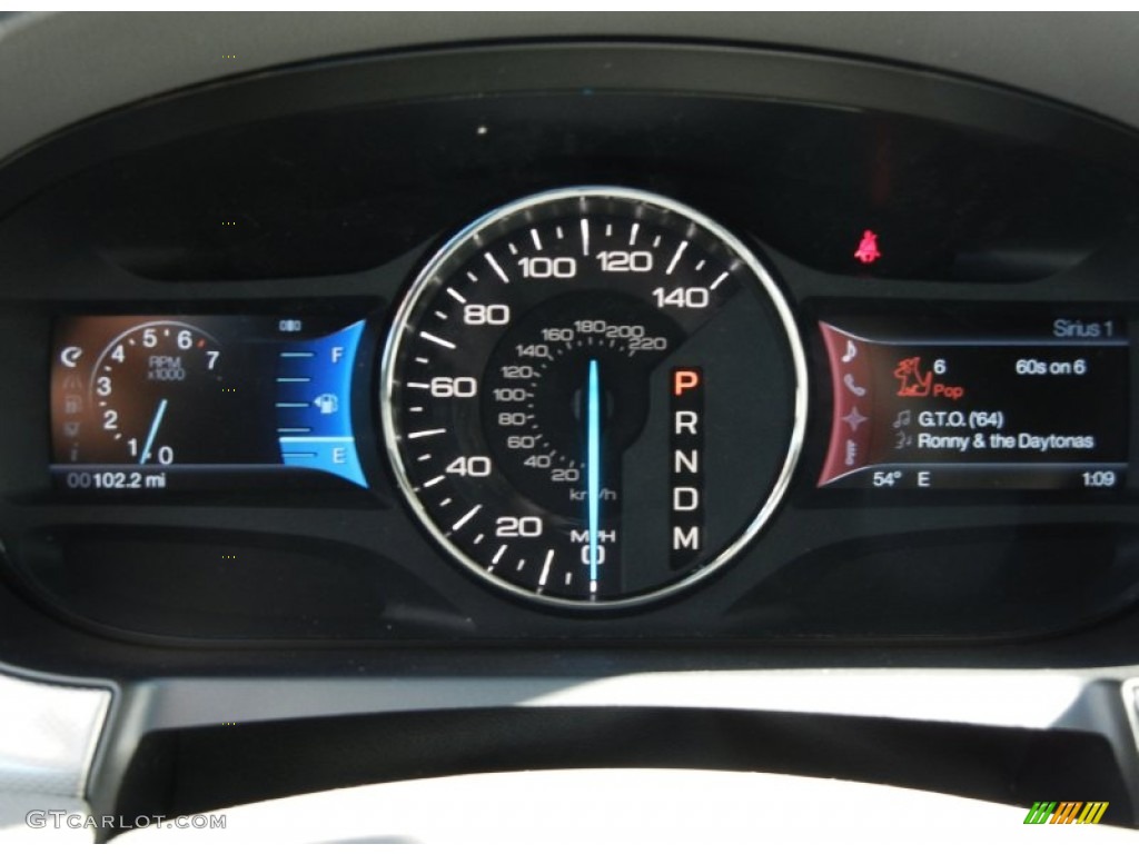 2012 Ford Edge SEL Gauges Photo #57330733