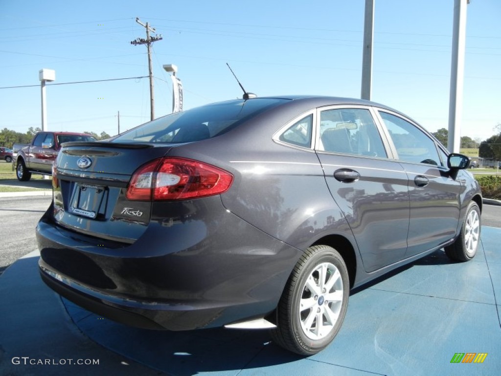 Violet Grey Metallic 2012 Ford Fiesta SE Sedan Exterior Photo #57331138