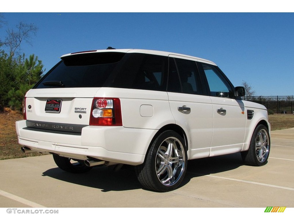 2008 Range Rover Sport Supercharged - Alaska White / Ivory photo #20