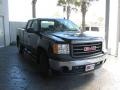 2008 Onyx Black GMC Sierra 1500 Extended Cab  photo #3