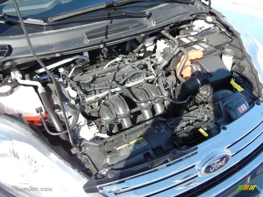 2012 Ford Fiesta SE Sedan 1.6 Liter DOHC 16-Valve Ti-VCT Duratec 4 Cylinder Engine Photo #57331207