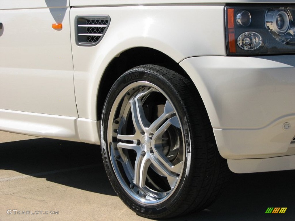 2008 Range Rover Sport Supercharged - Alaska White / Ivory photo #26