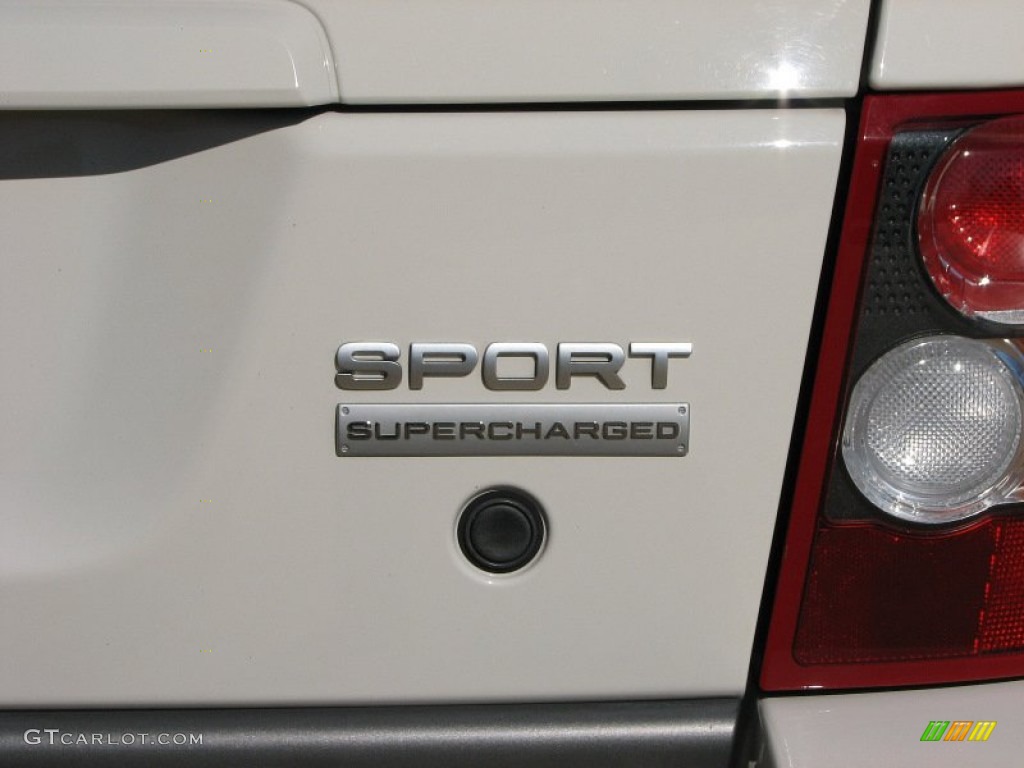 2008 Range Rover Sport Supercharged - Alaska White / Ivory photo #28