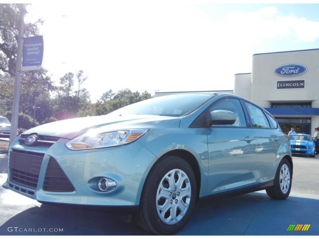 Frosted Glass Metallic Ford Focus