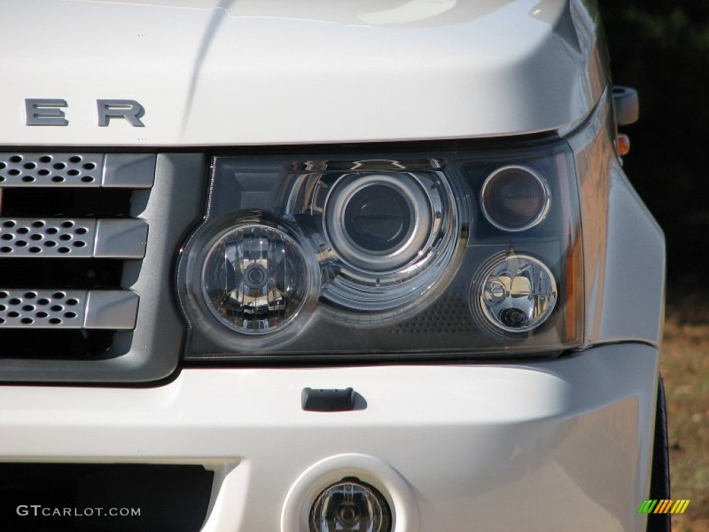 2008 Range Rover Sport Supercharged - Alaska White / Ivory photo #57