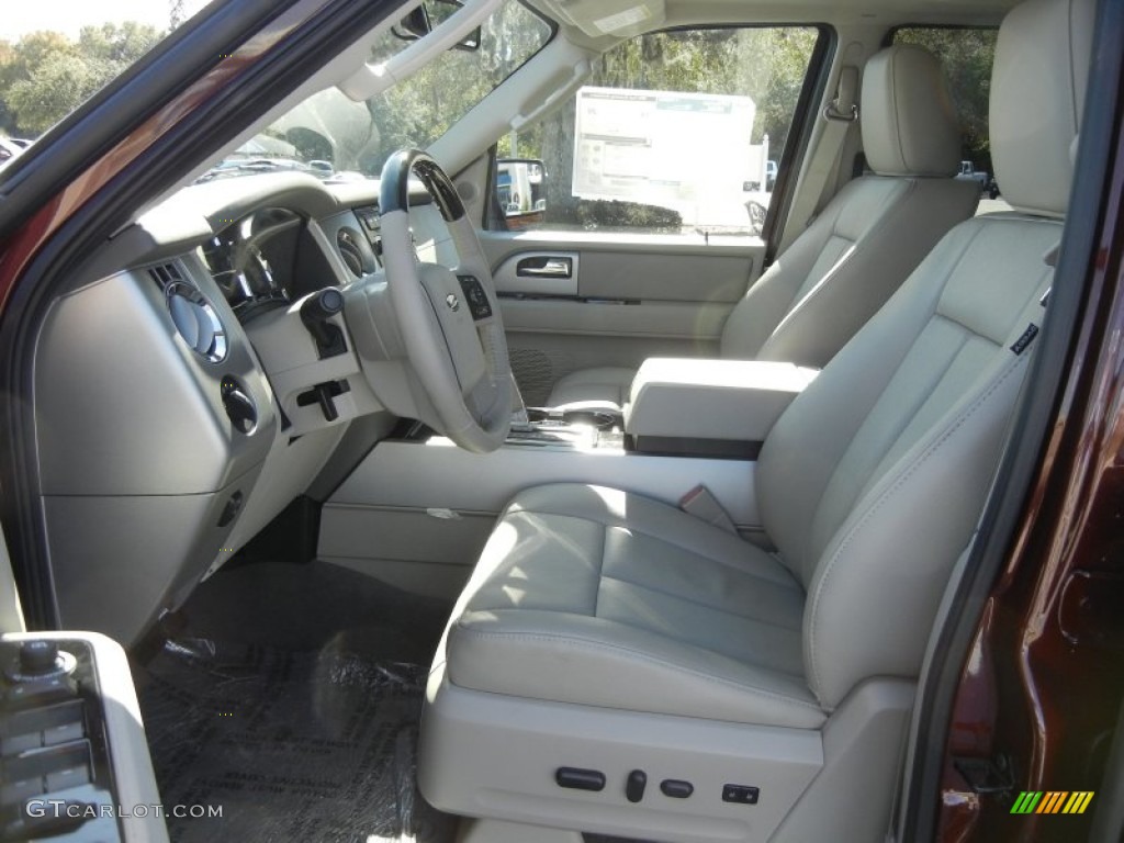 Stone Interior 2012 Ford Expedition Limited Photo #57331588