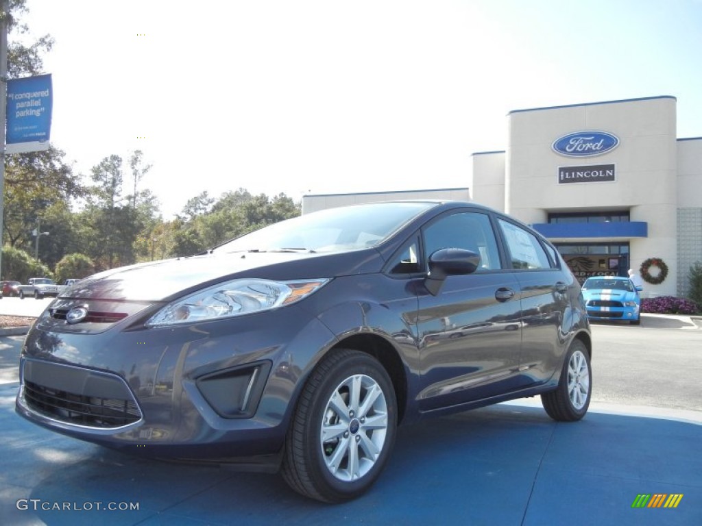 Violet Grey Metallic Ford Fiesta