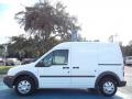 Frozen White 2012 Ford Transit Connect XL Van Exterior