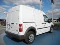 Frozen White 2012 Ford Transit Connect XL Van Exterior