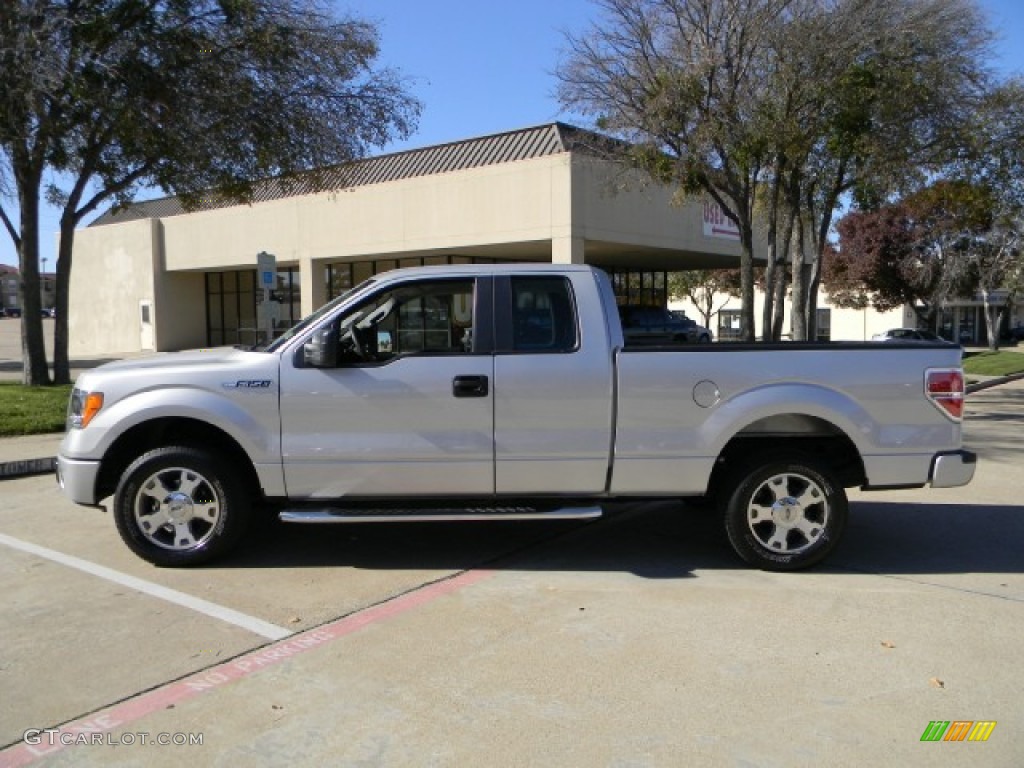 Brilliant Silver Metallic 2009 Ford F150 STX SuperCab Exterior Photo #57331852