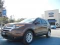 2012 Golden Bronze Metallic Ford Explorer XLT  photo #1