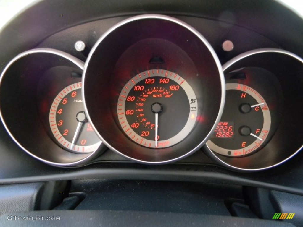 2009 Mazda MAZDA3 MAZDASPEED3 Sport Gauges Photo #57332307
