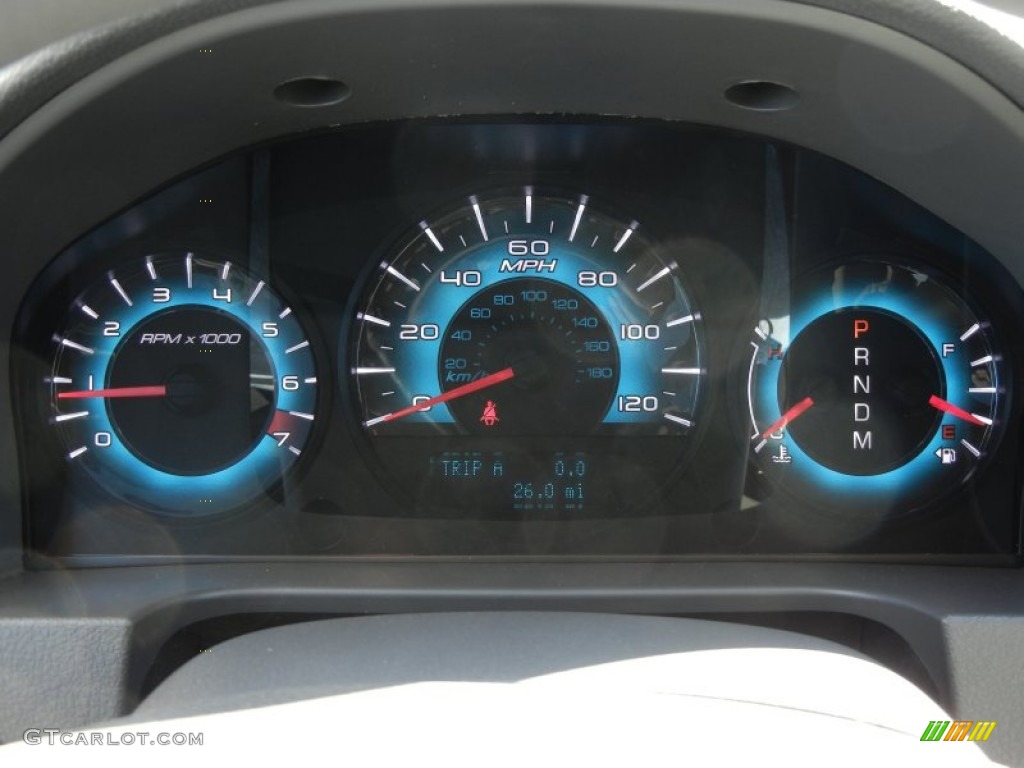 2012 Ford Fusion SE V6 Gauges Photo #57332577