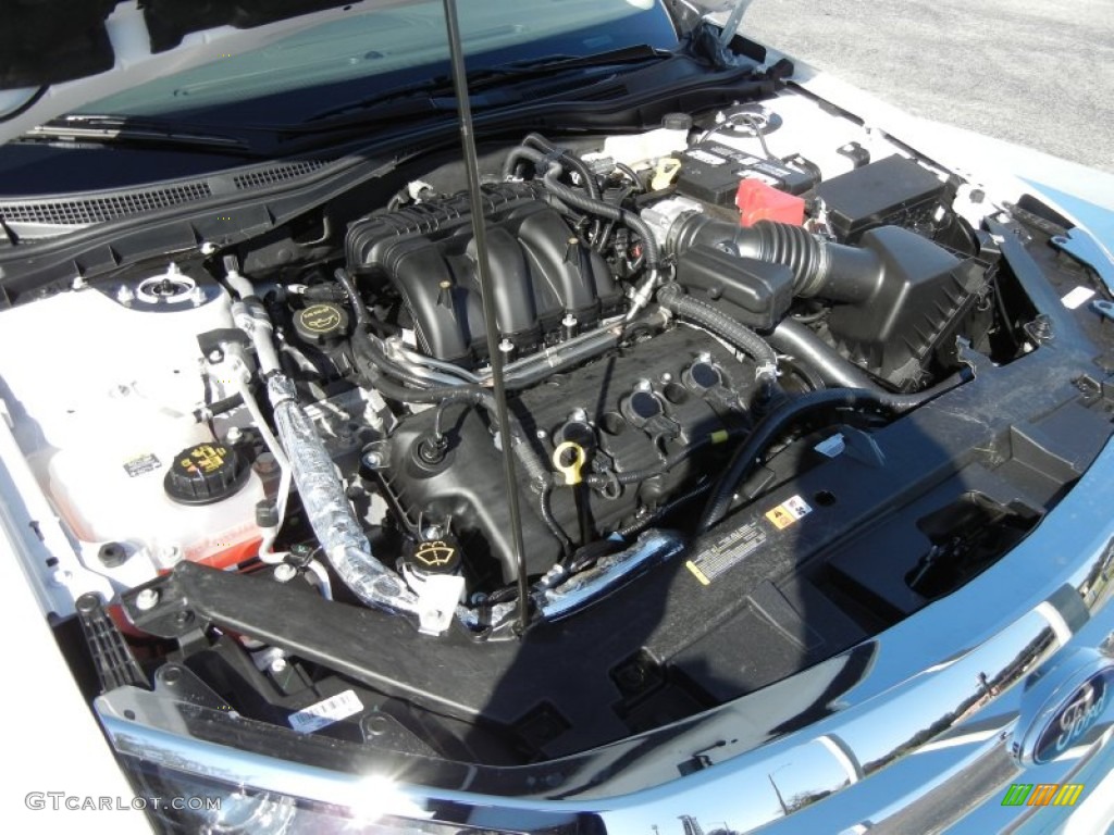 2012 Ford Fusion SE V6 3.0 Liter Flex-Fuel DOHC 24-Valve VVT Duratec V6 Engine Photo #57332598