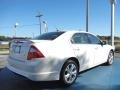 2012 White Platinum Tri-Coat Ford Fusion SE  photo #3