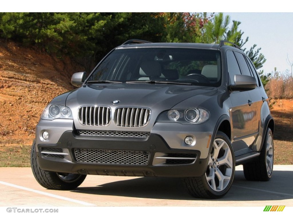 Space Grey Metallic 2007 BMW X5 4.8i Exterior Photo #57333068