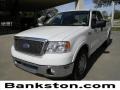 Oxford White 2008 Ford F150 Lariat SuperCab