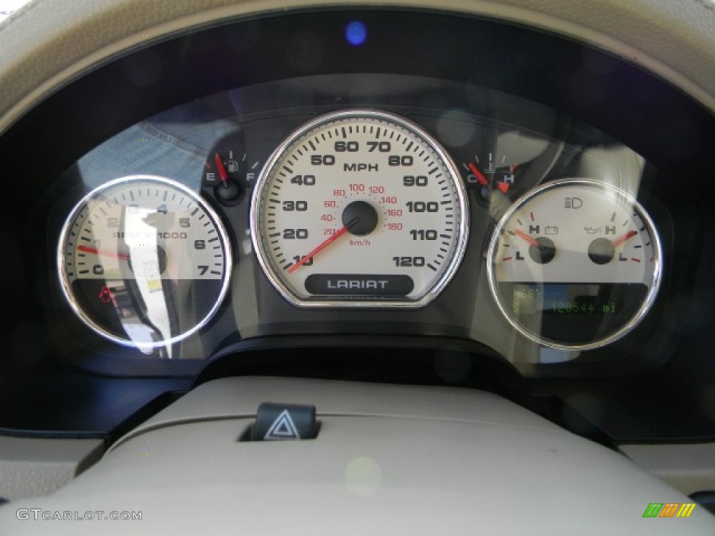 2008 Ford F150 Lariat SuperCab Gauges Photo #57333154