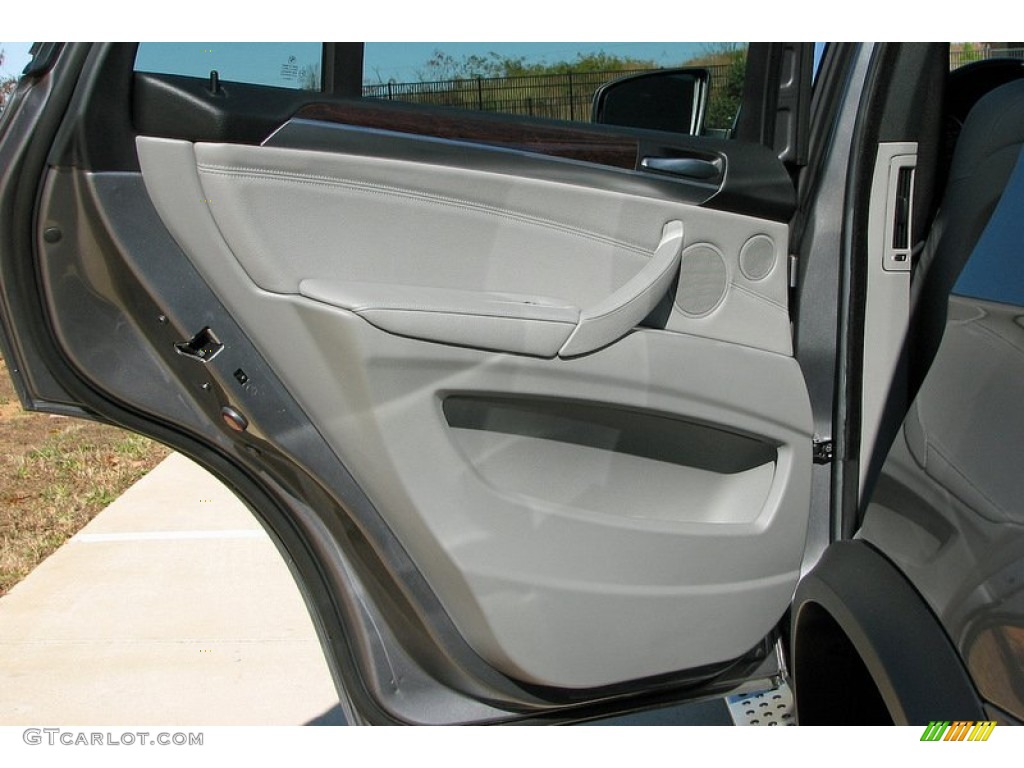 2007 BMW X5 4.8i Gray Door Panel Photo #57333442