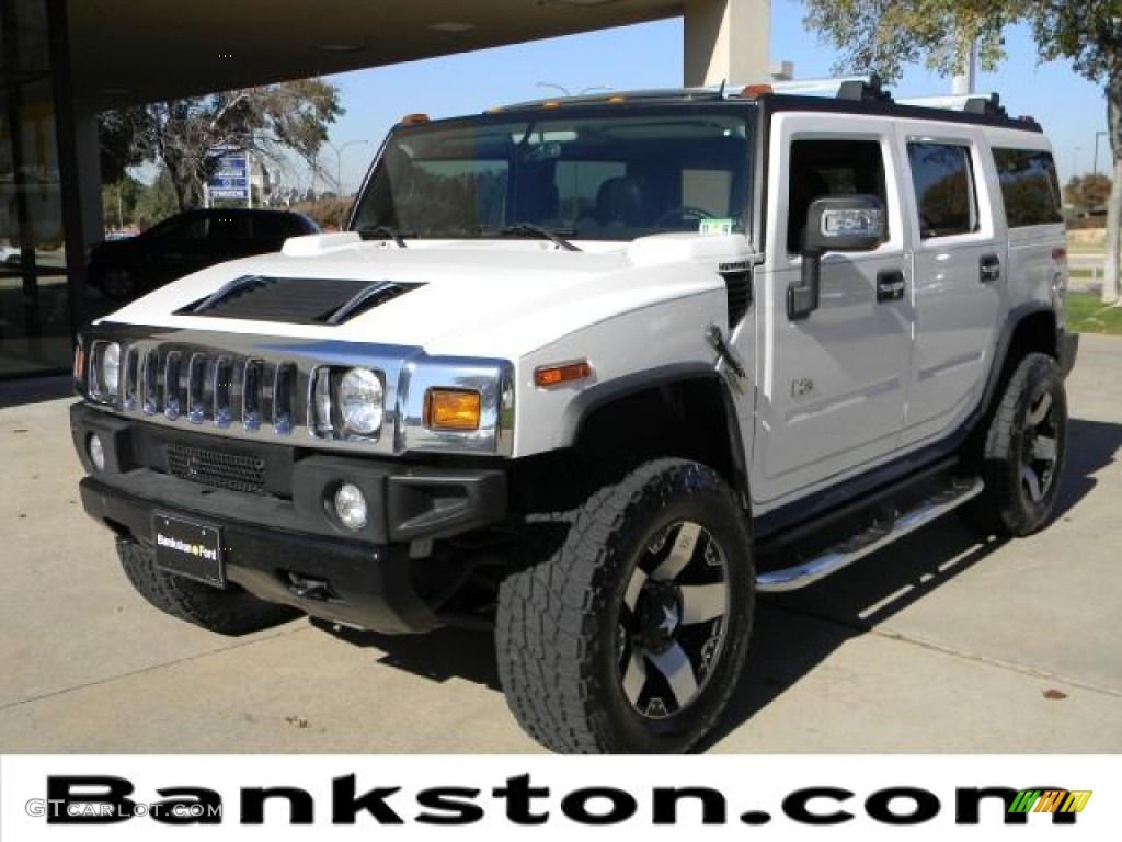 Birch White Hummer H2