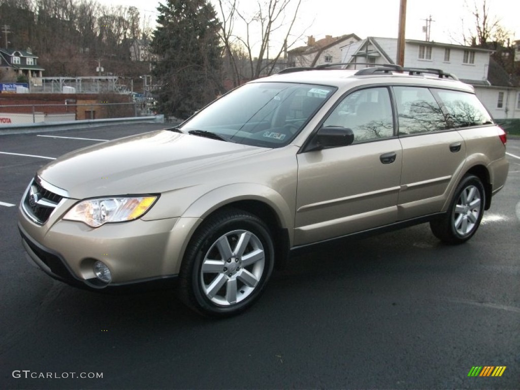 2009 Outback 2.5i Special Edition Wagon - Harvest Gold Metallic / Warm Ivory photo #2