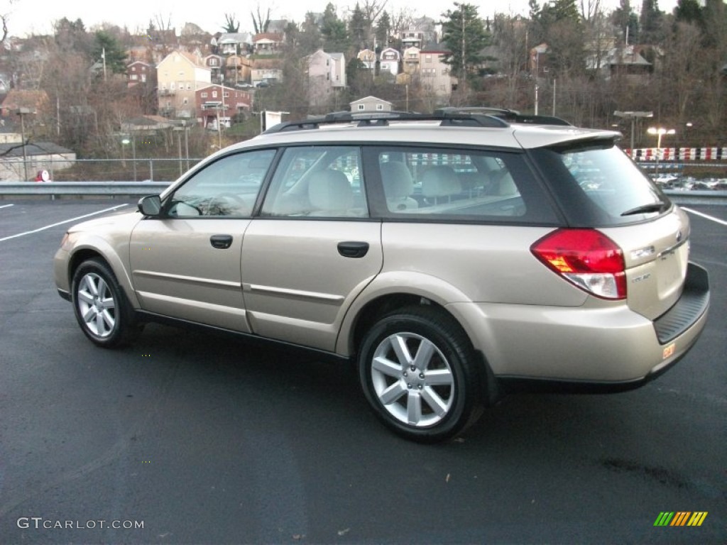 2009 Outback 2.5i Special Edition Wagon - Harvest Gold Metallic / Warm Ivory photo #4