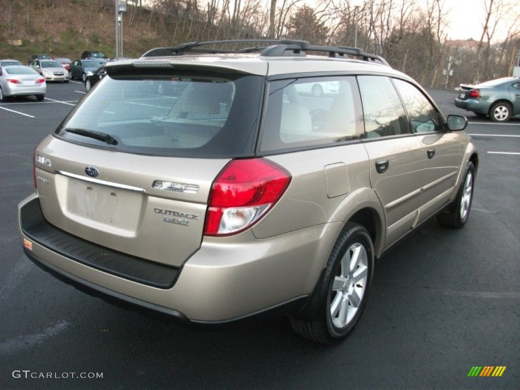 2009 Outback 2.5i Special Edition Wagon - Harvest Gold Metallic / Warm Ivory photo #7