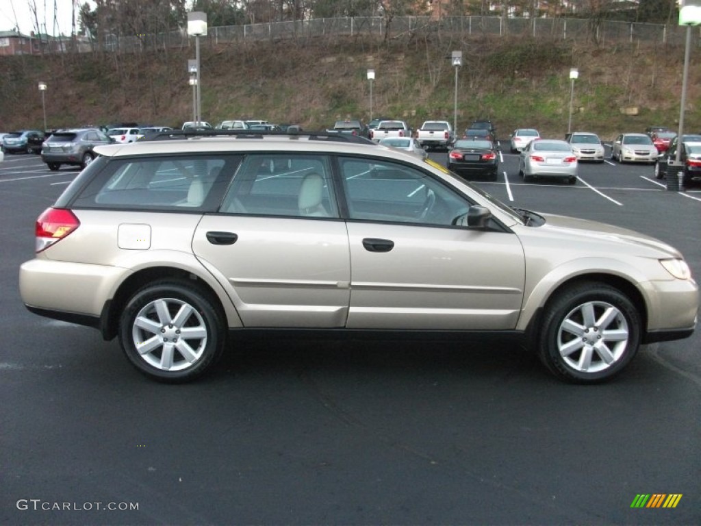 2009 Outback 2.5i Special Edition Wagon - Harvest Gold Metallic / Warm Ivory photo #9