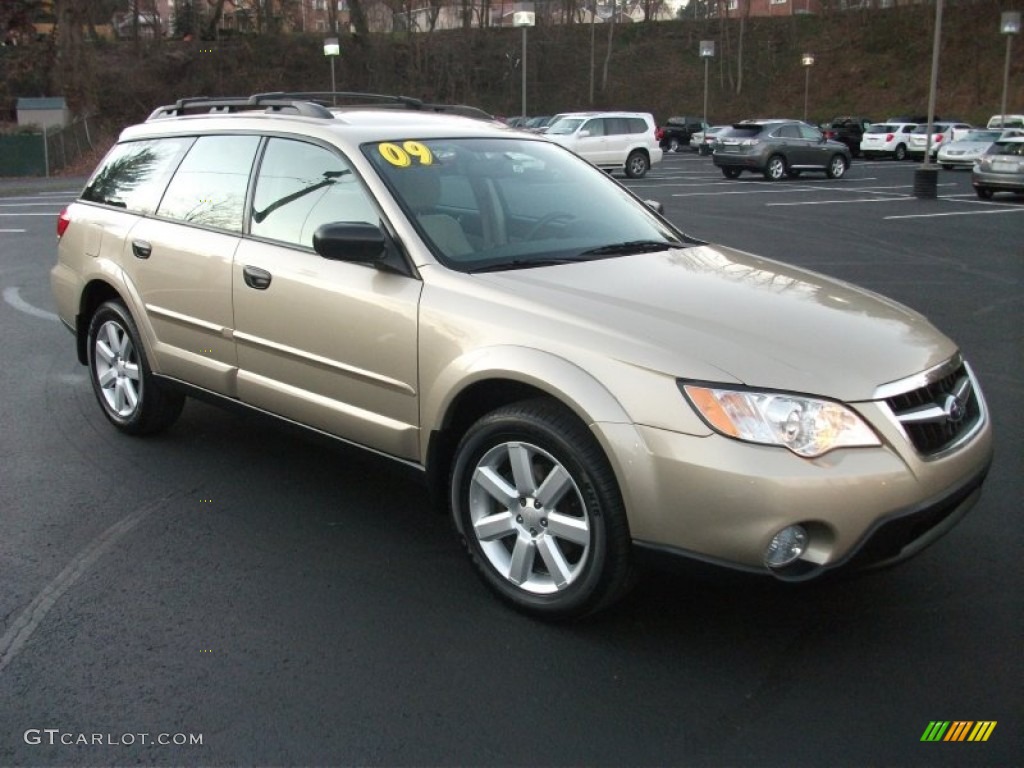 2009 Outback 2.5i Special Edition Wagon - Harvest Gold Metallic / Warm Ivory photo #10