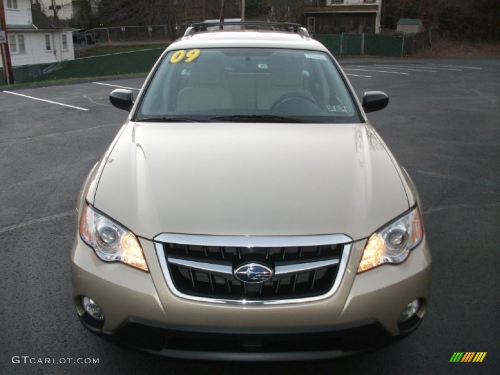 2009 Outback 2.5i Special Edition Wagon - Harvest Gold Metallic / Warm Ivory photo #11