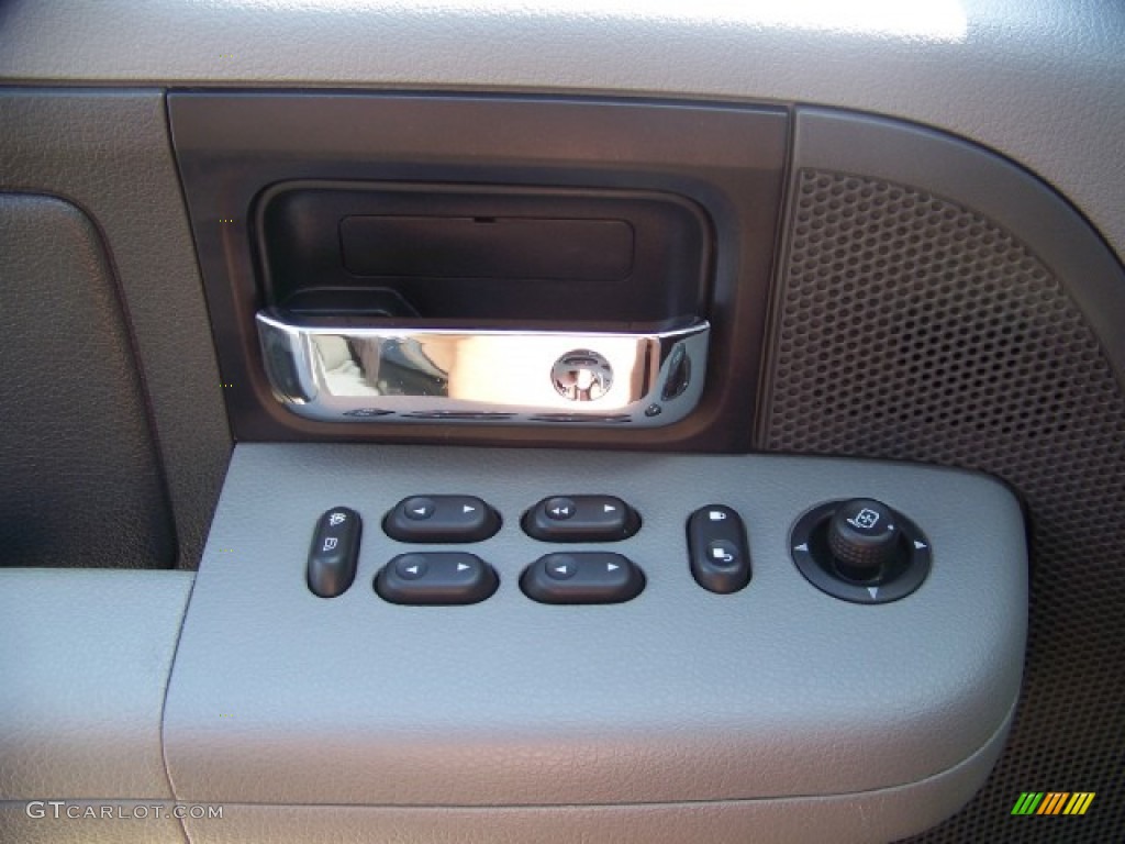 2006 F150 XLT SuperCrew - Medium Wedgewood Blue Metallic / Medium/Dark Flint photo #12