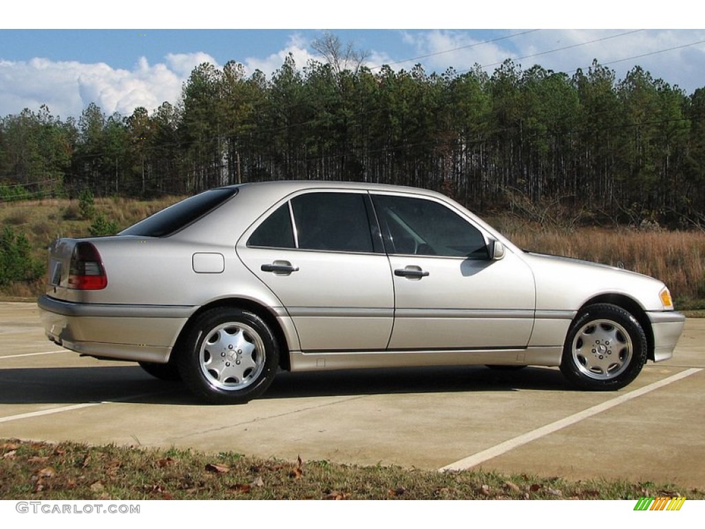Smoke Silver Metallic 1999 Mercedes-Benz C 280 Sedan Exterior Photo #57335346