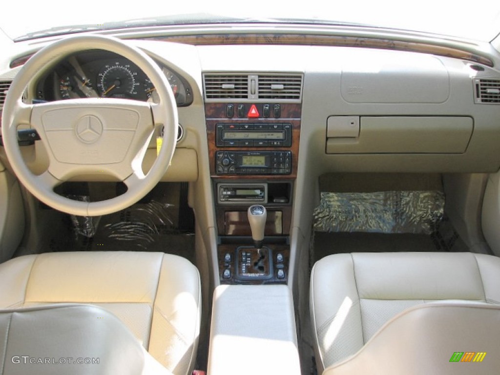 1999 Mercedes-Benz C 280 Sedan Parchment Dashboard Photo #57335439