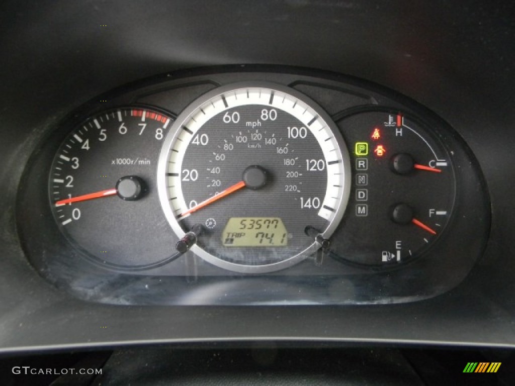 2006 MAZDA5 Sport - Cardinal Red Mica / Black photo #10