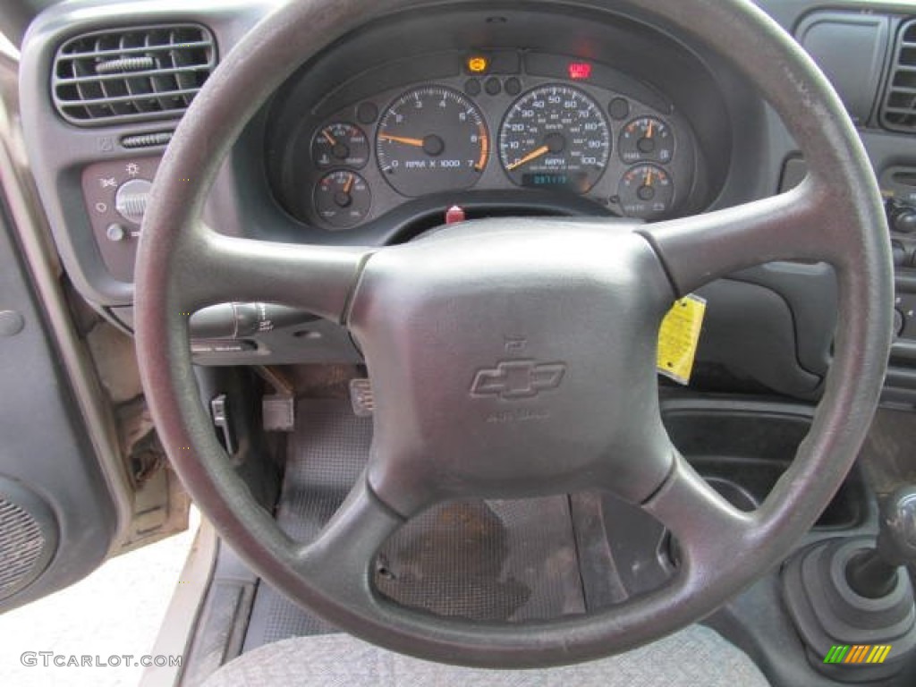 2002 Chevrolet S10 Regular Cab Beige Steering Wheel Photo #57335872