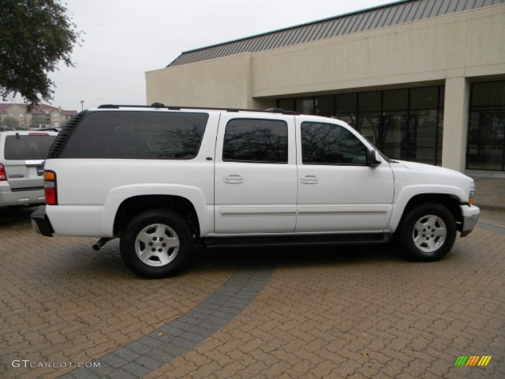 Summit White 2004 Chevrolet Suburban 1500 LT Exterior Photo #57336168