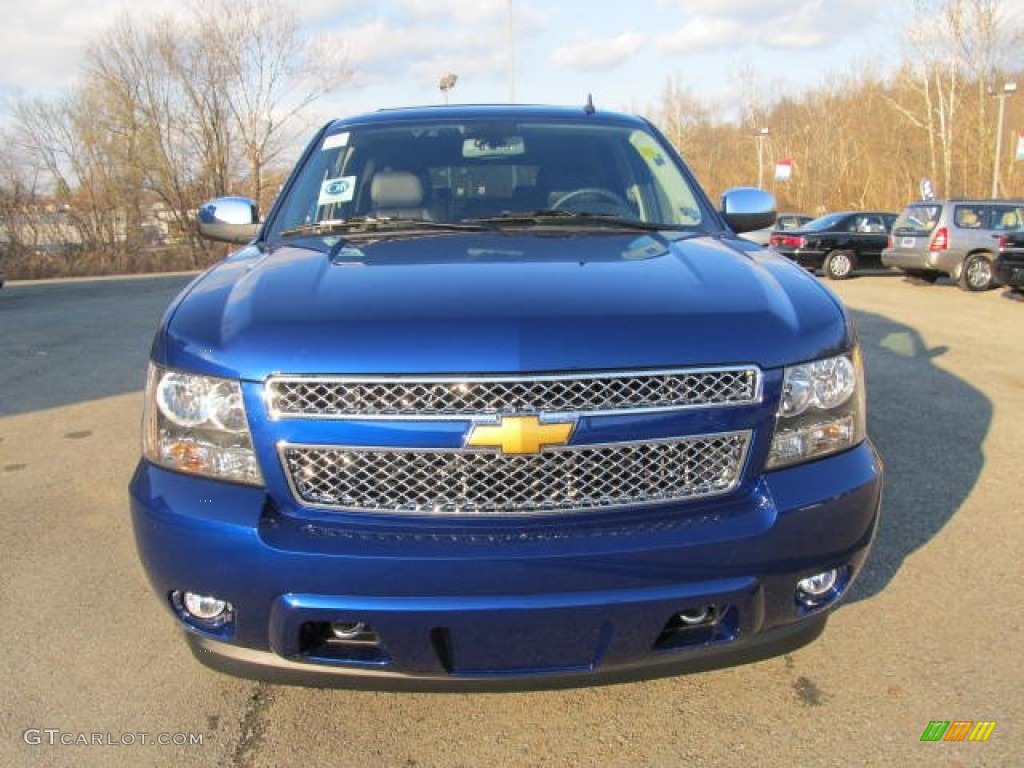 Blue Topaz Metallic 2012 Chevrolet Tahoe LT 4x4 Exterior Photo #57336453