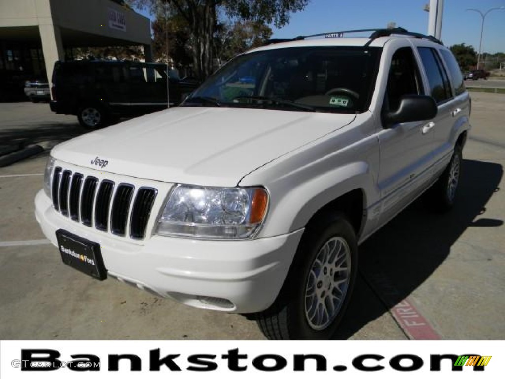 2003 Grand Cherokee Limited - Stone White / Sandstone photo #1