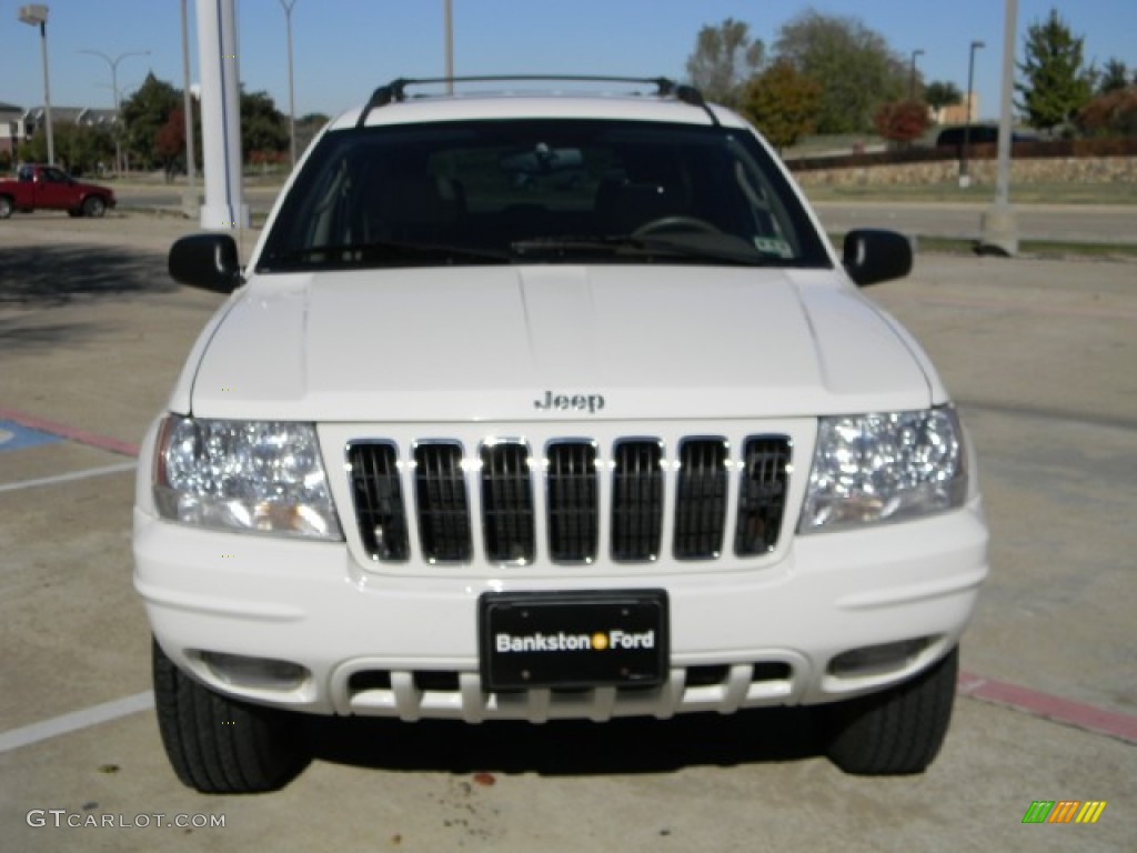 2003 Grand Cherokee Limited - Stone White / Sandstone photo #2