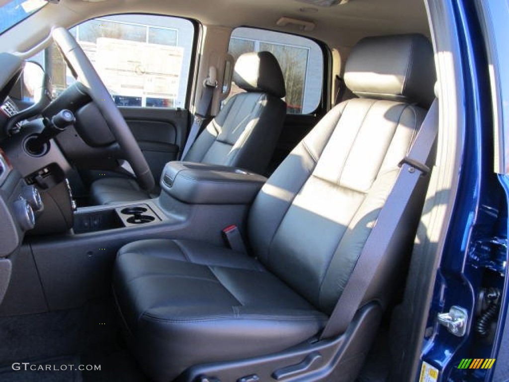 Ebony Interior 2012 Chevrolet Tahoe LT 4x4 Photo #57336474