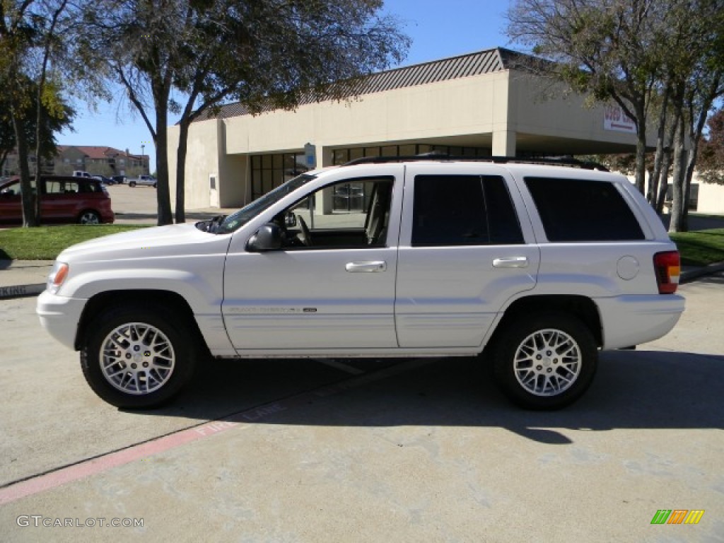 2003 Grand Cherokee Limited - Stone White / Sandstone photo #5