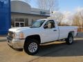 Summit White - Silverado 2500HD Work Truck Regular Cab 4x4 Photo No. 1