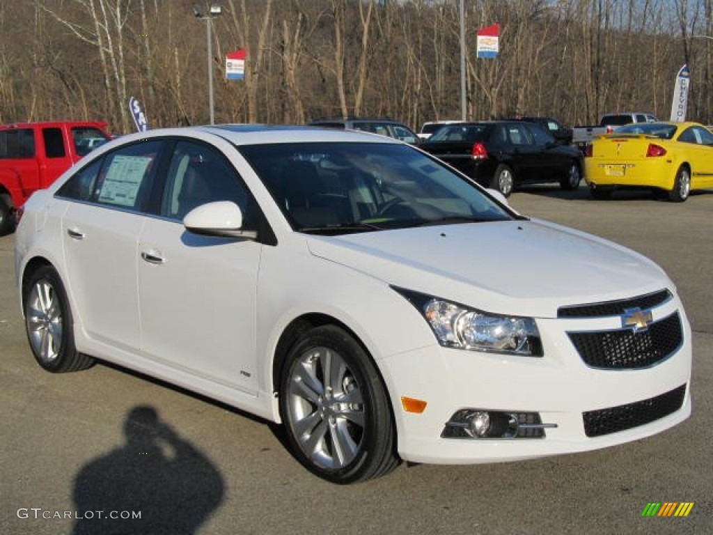Summit White 2012 Chevrolet Cruze LTZ/RS Exterior Photo #57337092
